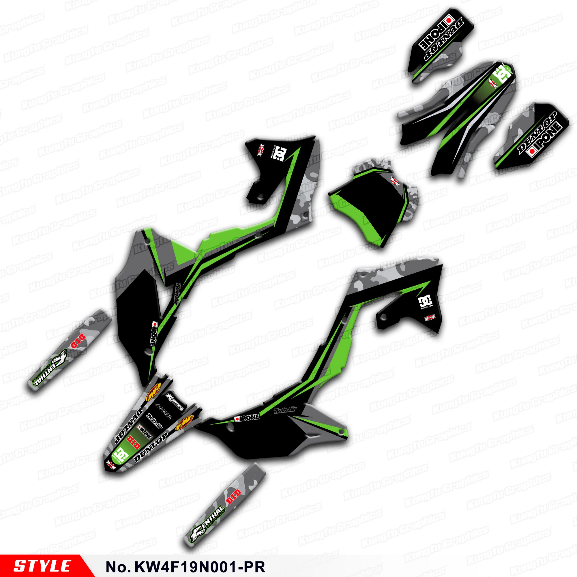 Гоночные графические мотоциклетные наклейки для Kawasaki KX450F KX450X KX250F KX250X 2019 2020 2021 2022 2023, KW4F19N001-PR
Гоночные графические мотоциклетные наклейки для Kawasaki KX450F KX450X KX250F KX250X 2019 2020 2021 2022 2023, KW4F19N001-PR