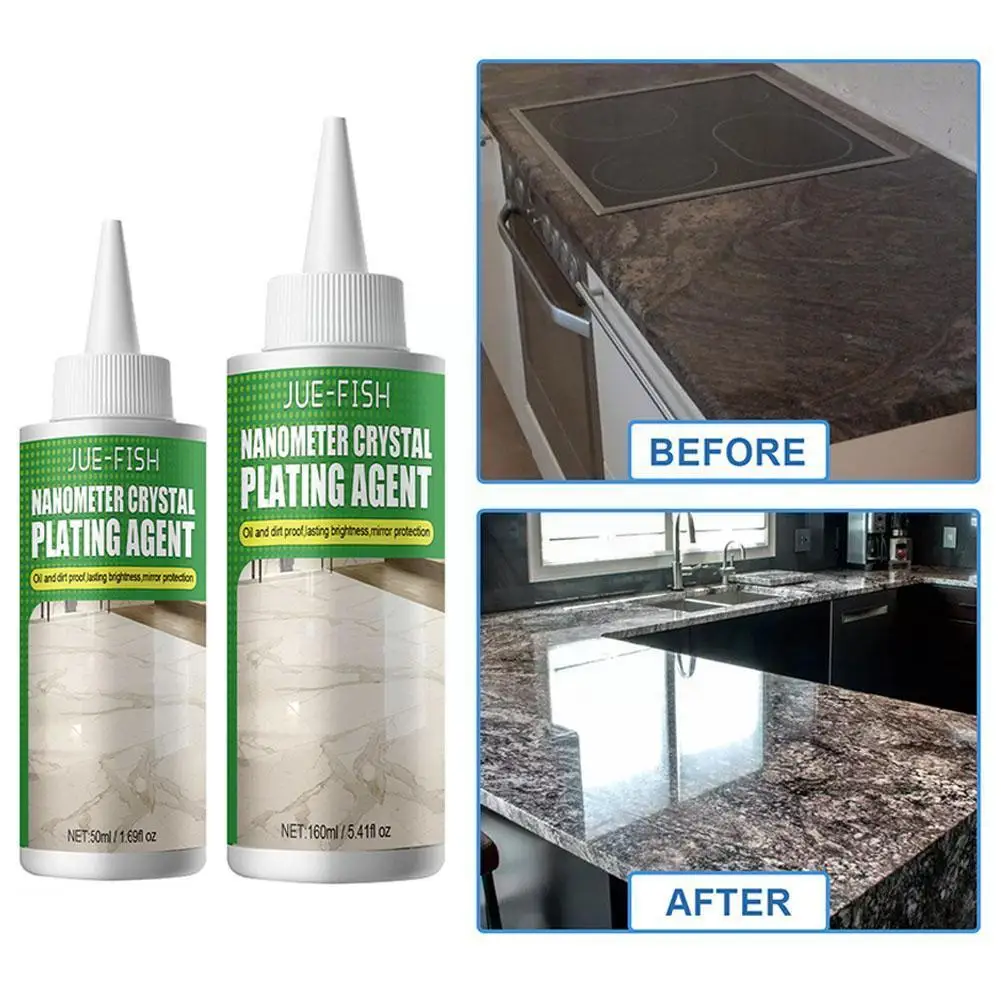Nano Crystal Plating Agent Kitchen Furniture Marble Long-lasting Repair Waterproof Protective Film50/160ML Scratch Refurbis P3L5
Nano Crystal Plating Agent Kitchen Furniture Marble Long-lasting Repair Waterproof Protective Film50/160ML Scratch Refurbis P3L5