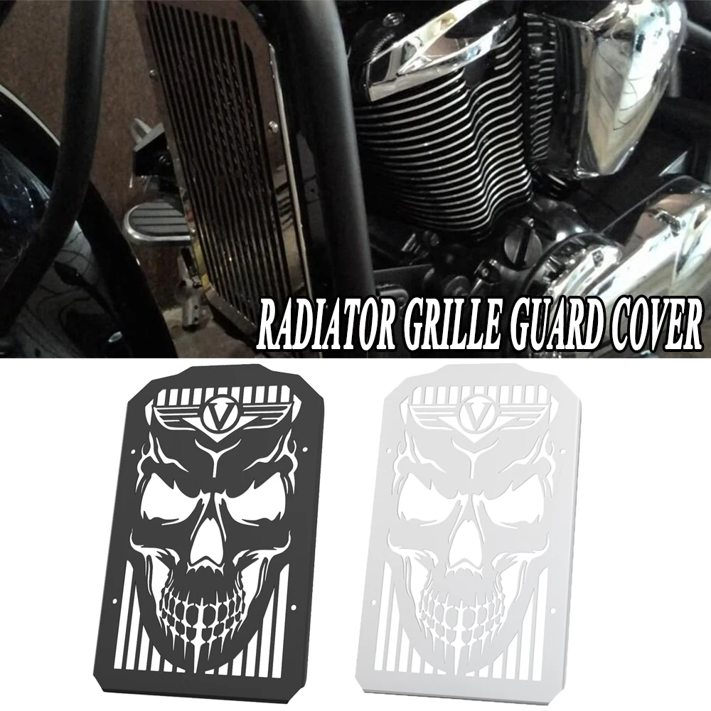 

Motorcycle Radiator Cover Bezel Grille Guard Protector For KAWASAKI Vulcan 900 VN900 B Classic LT Custom 2006-2024 2023 2022