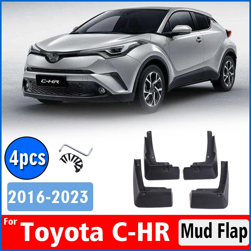 2016-2023 Front Rear 4pcs FOR Toyota C-HR CHR Mudguard Fender Mud Flap Guards Splash Mudflaps Car Accessories Mudguards
2016-2023 Front Rear 4pcs FOR Toyota C-HR CHR Mudguard Fender Mud Flap Guards Splash Mudflaps Car Accessories Mudguards