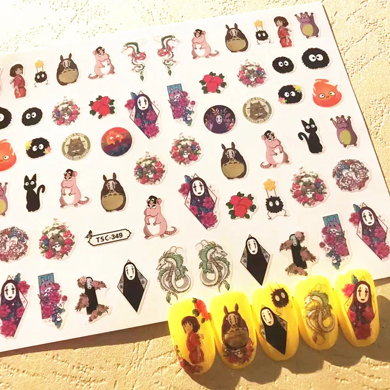 1 PC Anime Spirited Away Design Self Adhesive Nail Sticker 3D Decal Slider DIY Decorations Tools TSC349
1 PC Anime Spirited Away Design Self Adhesive Nail Sticker 3D Decal Slider DIY Decorations Tools TSC349