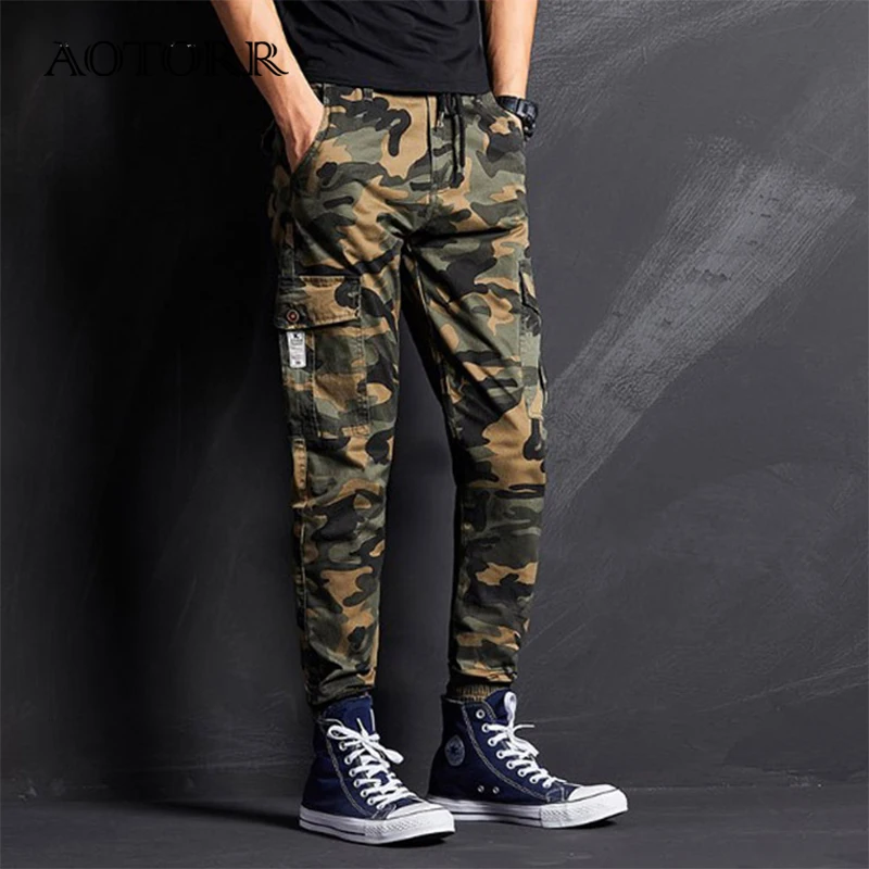 Men Camo Jogger Pants Mens Spring Autumn Pencil Harem Trousers Male Casual Camouflage Tactical Military Pant Hip Hop Streetwear
Men Camo Jogger Pants Mens Spring Autumn Pencil Harem Trousers Male Casual Camouflage Tactical Military Pant Hip Hop Streetwear