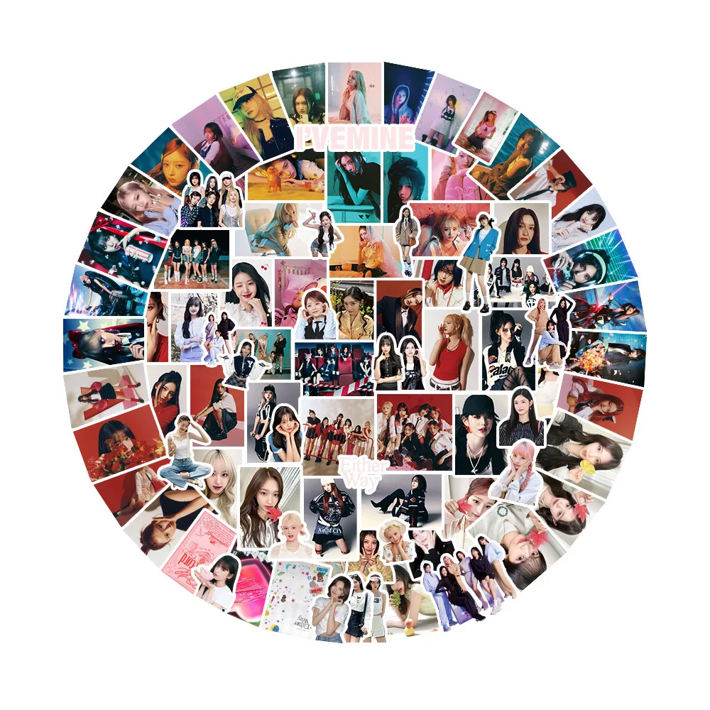 94Pcs KPOP Kpop IVE Sticker New Album Korean Fashion Cute Group Idol Cards Photo Prints Pictures Fans Gift 2023
94Pcs KPOP Kpop IVE Sticker New Album Korean Fashion Cute Group Idol Cards Photo Prints Pictures Fans Gift 2023