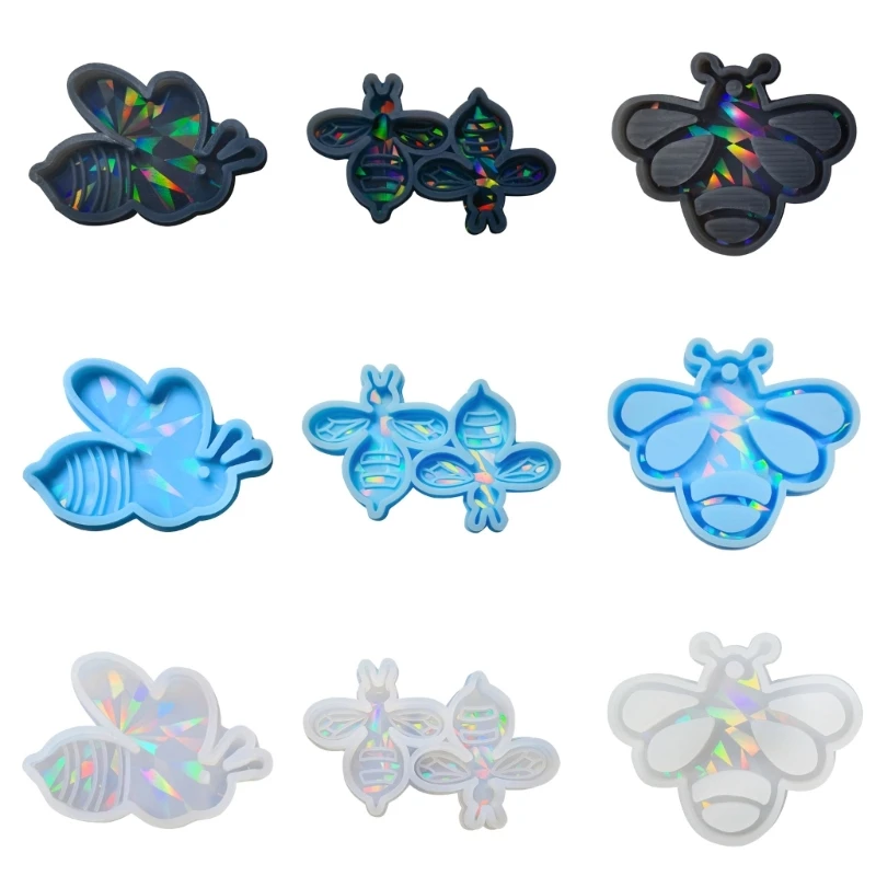 Silicone Pendant Mold Rainbow-Light Effect Keychain Pendant Resin Mold Jewelry Craft Earring Molds
Silicone Pendant Mold Rainbow-Light Effect Keychain Pendant Resin Mold Jewelry Craft Earring Molds