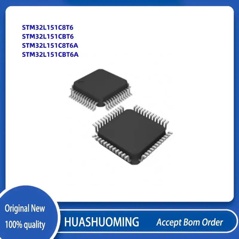 10Pcs/Lot New STM32L151C8T6 STM32L151C8 STM32L151CBT6 STM32L151CB STM32L151C8T6A STM32L151C8 STM32L151CBT6A STM32L151 QFP-48
10Pcs/Lot New STM32L151C8T6 STM32L151C8 STM32L151CBT6 STM32L151CB STM32L151C8T6A STM32L151C8 STM32L151CBT6A STM32L151 QFP-48