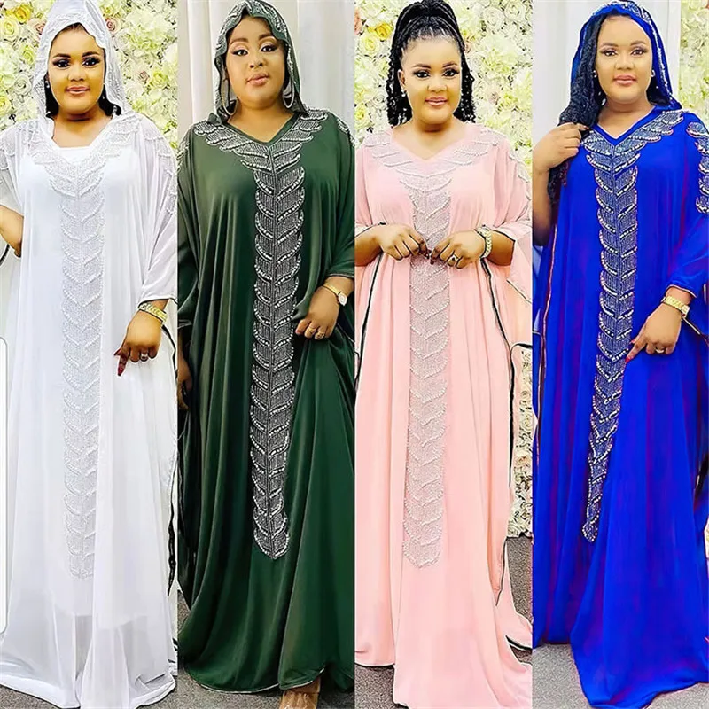 Abayas For Women Dubai Luxury 2024 Chiffon Boubou Muslim Fashion Caftan Marocain Wedding Evening Party Dresses African Clothing
Abayas For Women Dubai Luxury 2024 Chiffon Boubou Muslim Fashion Caftan Marocain Wedding Evening Party Dresses African Clothing