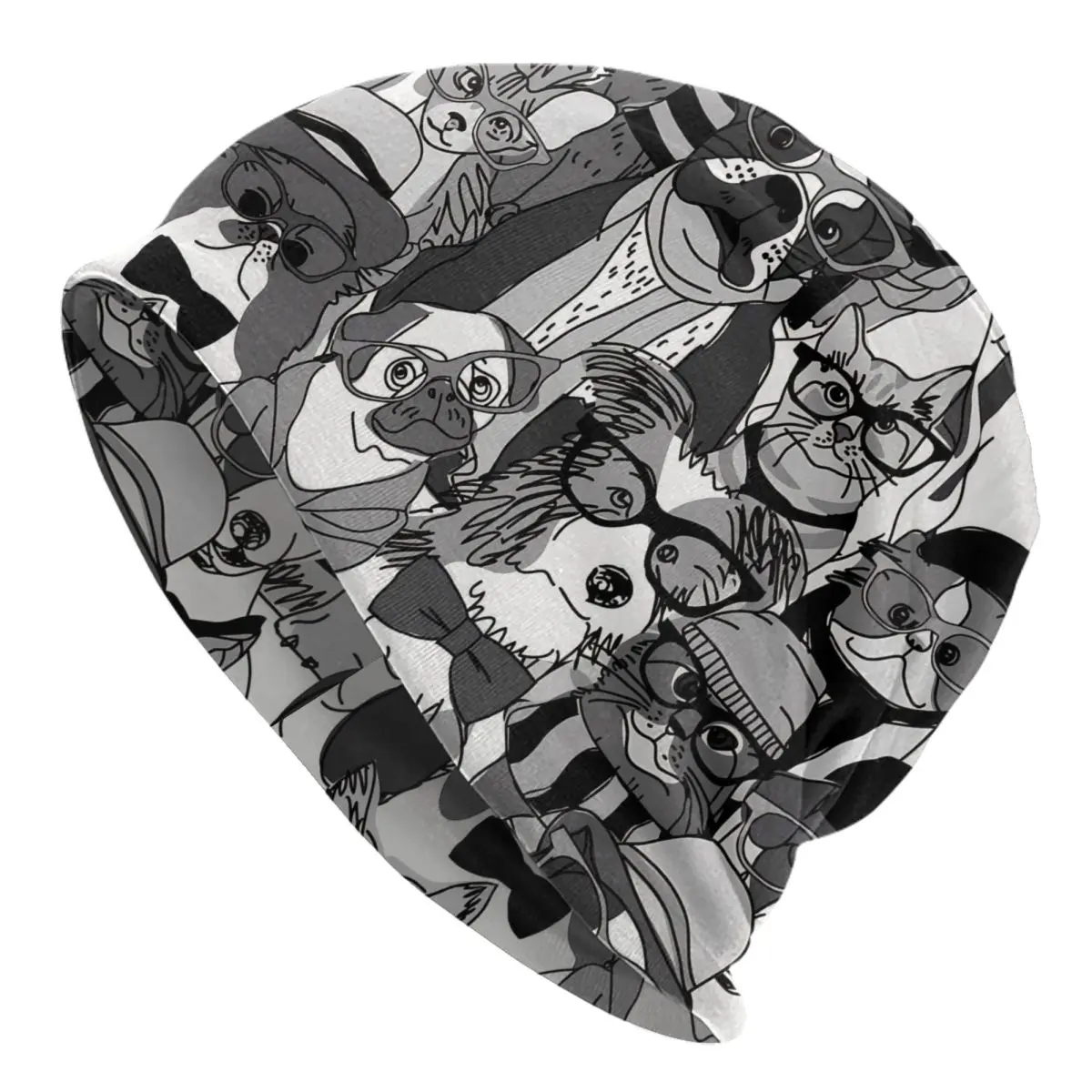 Dog Lover Man Skullies Beanies Fashion Hats Cats And Dogs In Glasses Thin Bonnet Hipster Caps Men Women's Earmuffs
Dog Lover Man Skullies Beanies Fashion Hats Cats And Dogs In Glasses Thin Bonnet Hipster Caps Men Women's Earmuffs