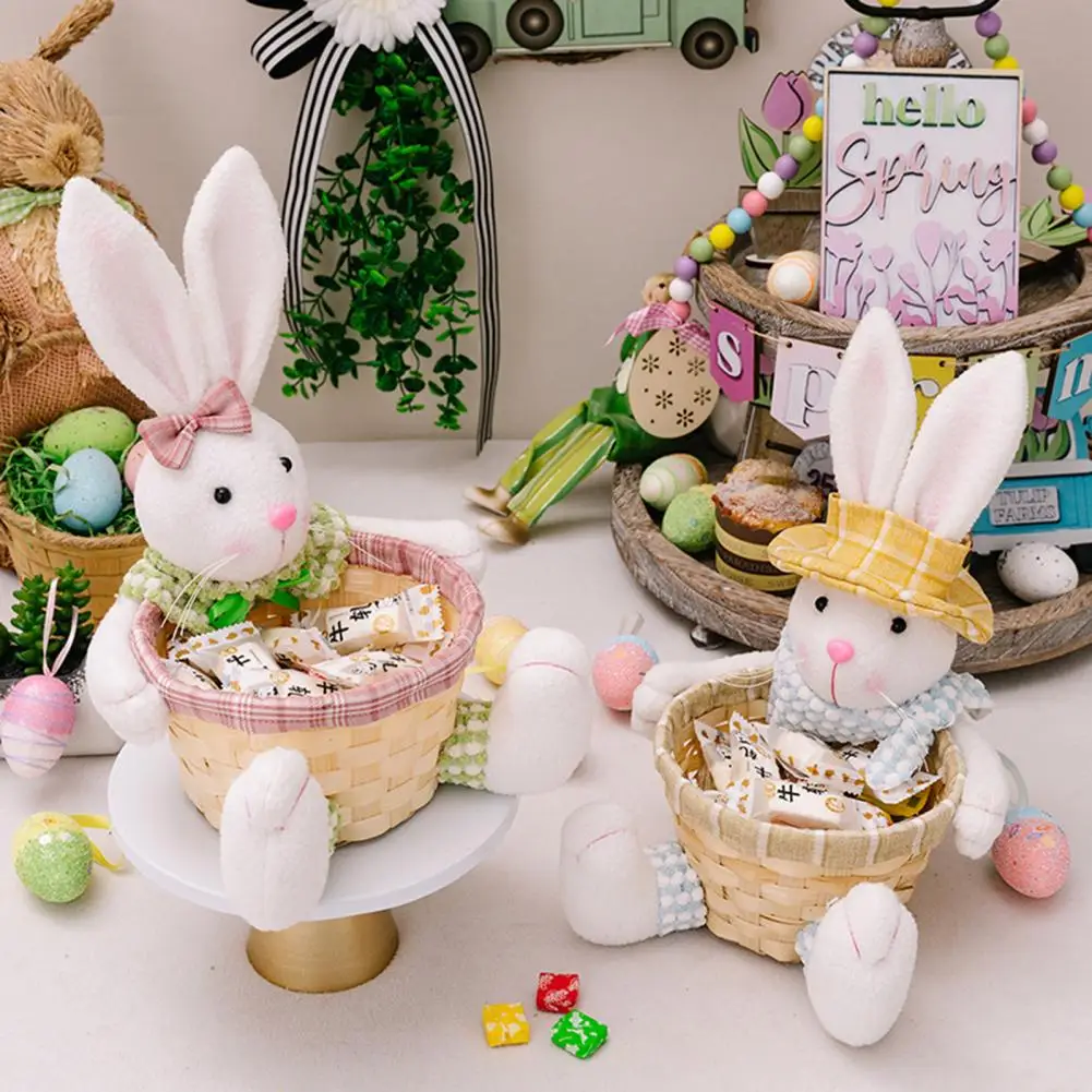 Easter Bunny Doll Candy Basket Creative Handmade Bunny Candy Holder Ornament Display Mold Home easter decoration 2024
Easter Bunny Doll Candy Basket Creative Handmade Bunny Candy Holder Ornament Display Mold Home easter decoration 2024