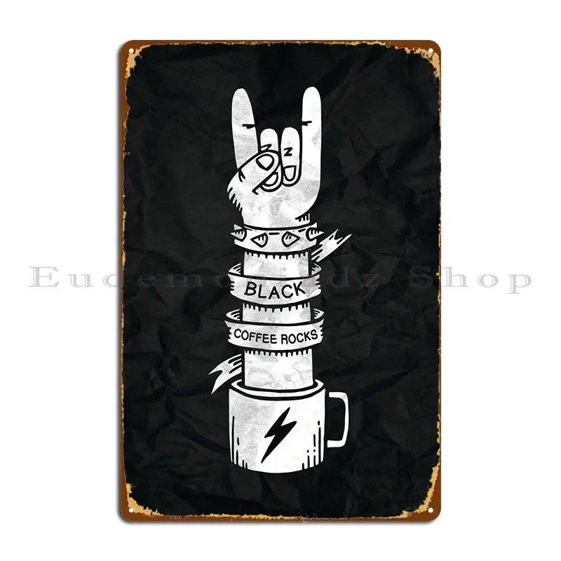 

Черные кофейные камни! Металлический знак, Настенный декор, дизайнерский винтажный декор, железный оловянный знак, плакат