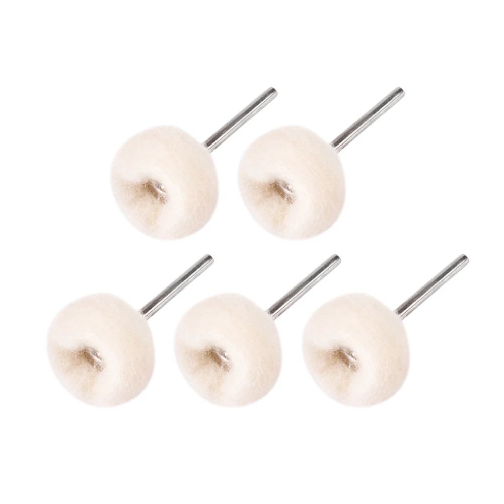 5 Pcs Wool Polishing Brush 2.35mm Shank 25mm Buffing Wheel Finishing Ball Grinding Head For Jewelry Craft Polishing Cleaning
5 Pcs Wool Polishing Brush 2.35mm Shank 25mm Buffing Wheel Finishing Ball Grinding Head For Jewelry Craft Polishing Cleaning