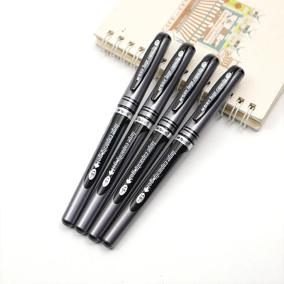 

3pcs Gel Pen Black Ink 1.0mm Superior Quality Very Good Writing Gel ink Pen Office Signature Neutral Pen Supplies Free 3 Refills
