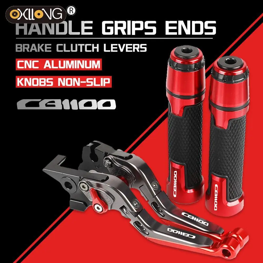 CB1100 Motorcycle CNC Brake Clutch Levers Handlebar knobs Handle Hand Grip Ends FOR HONDA CB1100 GIO 2013 2014 2015 2016
CB1100 Motorcycle CNC Brake Clutch Levers Handlebar knobs Handle Hand Grip Ends FOR HONDA CB1100 GIO 2013 2014 2015 2016