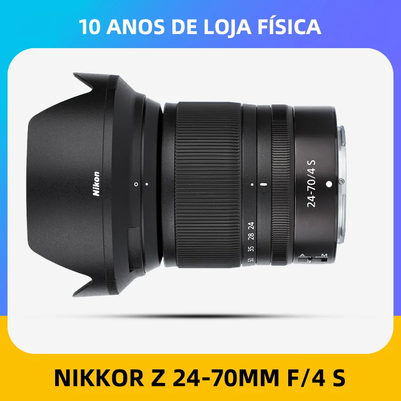 

NIKON NIKKOR Z 24-70mm f/4 S Standard Zoom Lens for Nikon Z Mirrorless Cameras