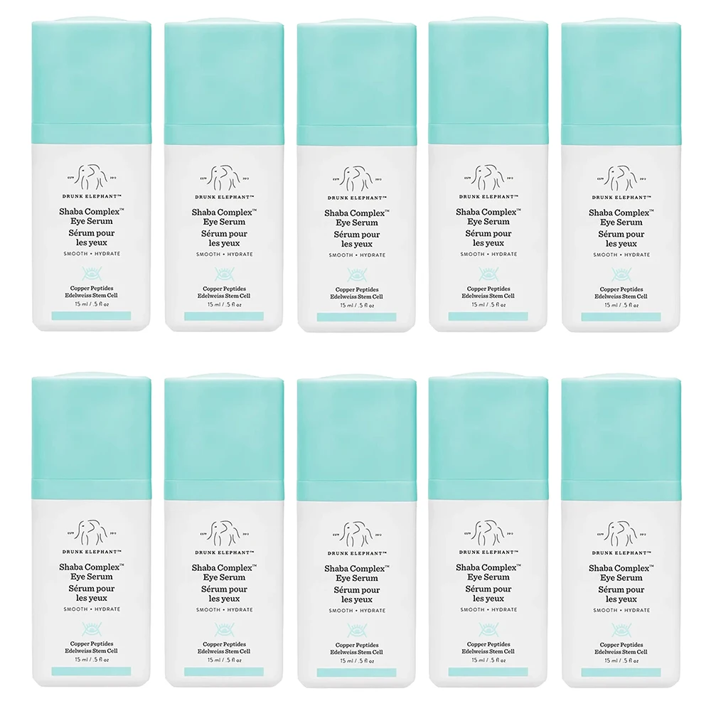 10PCS Drunk Elephant Face Skin care Shaba Complex Eye Serum Smooth Hydrate Repair Oil Moisturize Face Acids Anti-wrinkle
10PCS Drunk Elephant Face Skin care Shaba Complex Eye Serum Smooth Hydrate Repair Oil Moisturize Face Acids Anti-wrinkle