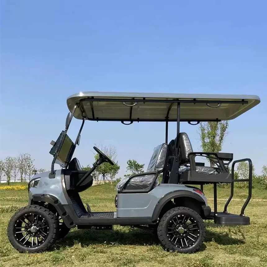 New High Quality Off-Road Club 4000/5000/7000 W 48/60/72V 2 4 6 Seater Electric Golf Cart With Luggage Rack 10 Inch Large Screen
New High Quality Off-Road Club 4000/5000/7000 W 48/60/72V 2 4 6 Seater Electric Golf Cart With Luggage Rack 10 Inch Large Screen
