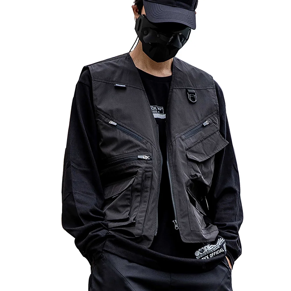 2023 New Spring Techwear Cargo Multi-Pockets Jacket Zip Up Men Vest Youthful Vitality Daily Bomber s
2023 New Spring Techwear Cargo Multi-Pockets Jacket Zip Up Men Vest Youthful Vitality Daily Bomber s
