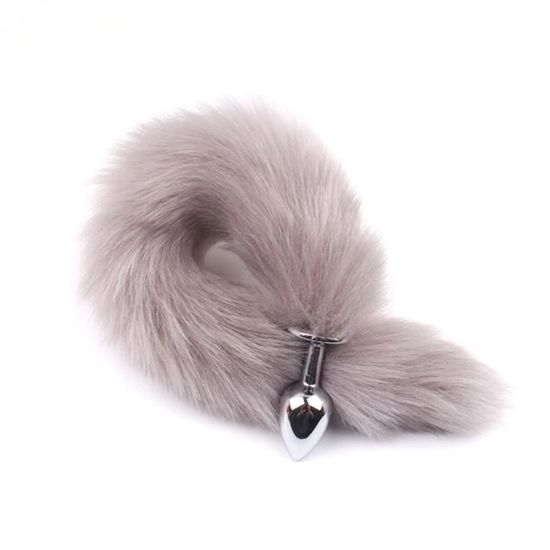 Sexy Fox Tail Butt Plug Anal Toys For Women Men Stainles Steel Smooth Anal Plug Anus Stimulate Adult Product Sex Accessories 6