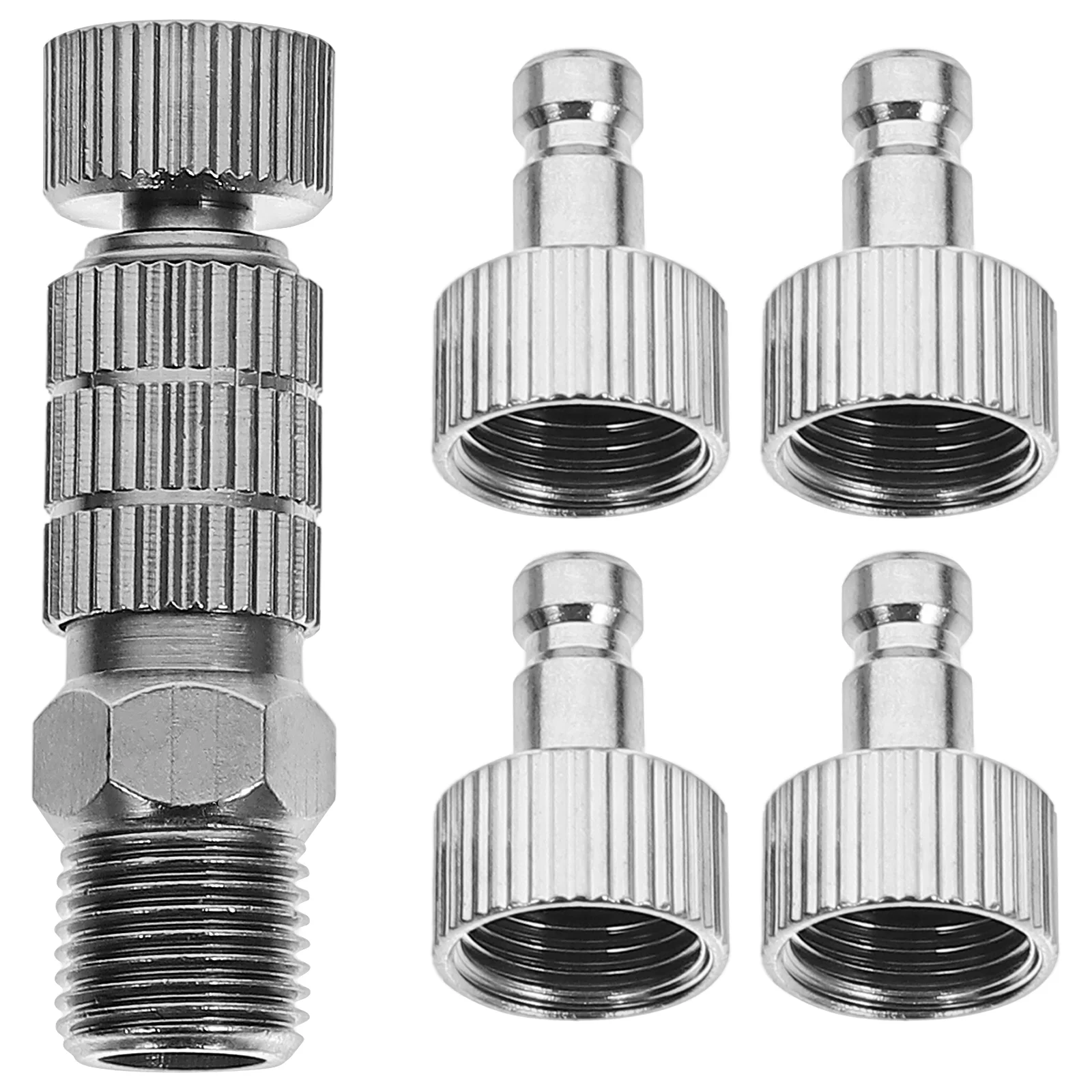 Airbrush Adapter Kit Female And Male Coupling Airbrush Hose Connector Adapter Metal Fittings Accessories Replacements
Airbrush Adapter Kit Female And Male Coupling Airbrush Hose Connector Adapter Metal Fittings Accessories Replacements