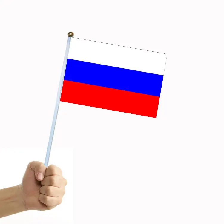 50/100Pcs Double-Sided Russian Handheld Flags with Number 8 Pole, Welcome Ceremony National Flags wholesale
50/100Pcs Double-Sided Russian Handheld Flags with Number 8 Pole, Welcome Ceremony National Flags wholesale