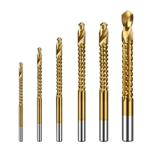 6Pcs Cobalt Drill Bit Set Spiral Screw Metric Composite Tap Drill Bit Tap Twist Drill Bit Set Cutting Drilling Polishing Tools
6Pcs Cobalt Drill Bit Set Spiral Screw Metric Composite Tap Drill Bit Tap Twist Drill Bit Set Cutting Drilling Polishing Tools