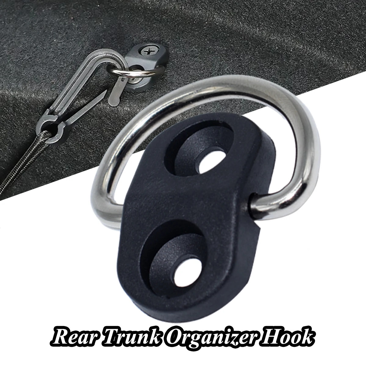 

Cargo Tie Down Pull Hook Durable Metal Anchor Ring For Car Boat Trailer Truck Work Shop Garage Loop Holder Mounting Hardware Kit