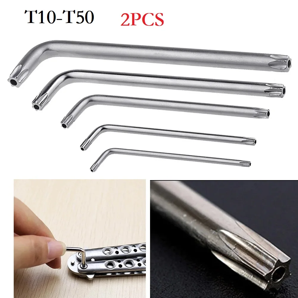 2PCS/Set Mini Torx Screwdriver T30/T20/T25/T10/T15 Double-End 2-way Screwdriver Spanner Wrench Hand Tools Supplies
2PCS/Set Mini Torx Screwdriver T30/T20/T25/T10/T15 Double-End 2-way Screwdriver Spanner Wrench Hand Tools Supplies