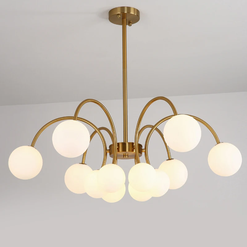 Post Modern Glass Chandelier For Living Room Dining Room Nordic White Bubble Hanging Lustres Indoor Light Fixture Home Deco
Post Modern Glass Chandelier For Living Room Dining Room Nordic White Bubble Hanging Lustres Indoor Light Fixture Home Deco
