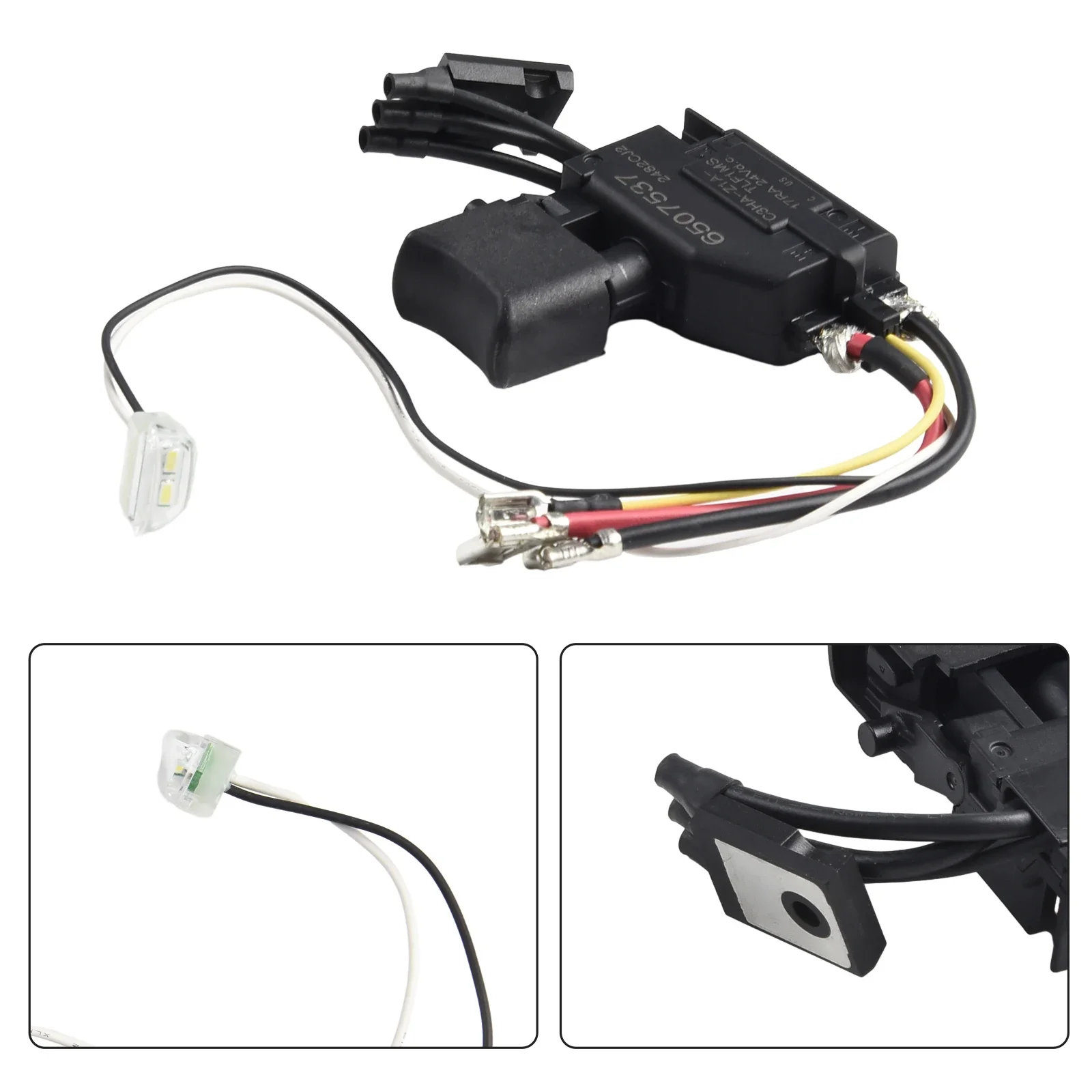 1 шт. переключатель Trigge 632F27-4, подходит для DDF482 DHP482, аккумуляторная отвертка, запасные части, электроинструмент, аксессуары, хорошо совпадают
1 шт. переключатель Trigge 632F27-4, подходит для DDF482 DHP482, аккумуляторная отвертка, запасные части, электроинструмент, аксессуары, хорошо совпадают