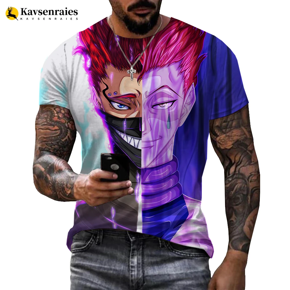 Hot Sale Anime Hunter X Hunter Hisoka T Shirts Men/women 3D Hunter X Hunter Printed T-shirt Casual StreetwearOversized Tops 6XL
Hot Sale Anime Hunter X Hunter Hisoka T Shirts Men/women 3D Hunter X Hunter Printed T-shirt Casual StreetwearOversized Tops 6XL