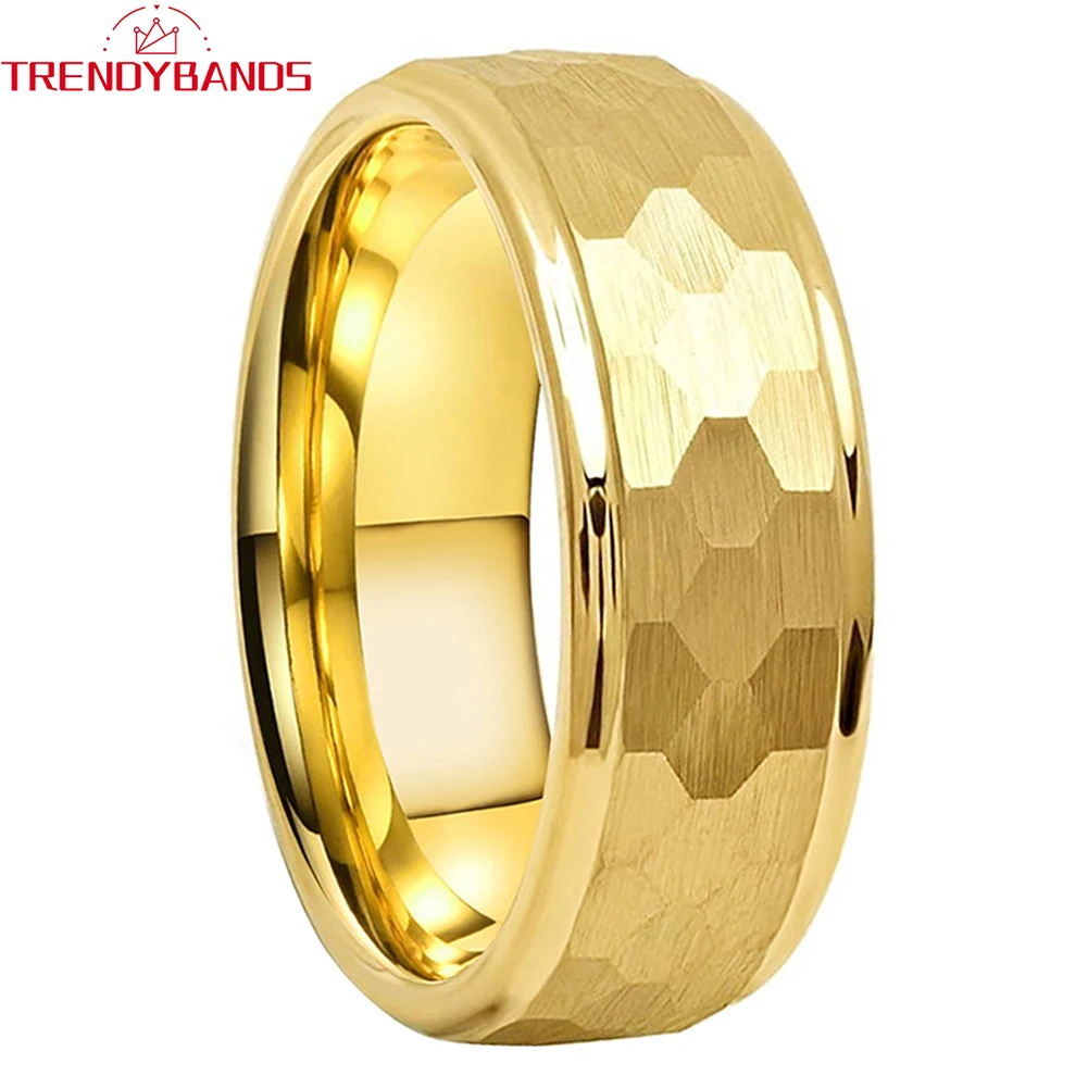 6mm 8mm Wedding Band Tungsten Carbide for Men Women Multifaceted Hammered Engagement Bands Brushed Finish Fashion Jewelry
6mm 8mm Wedding Band Tungsten Carbide for Men Women Multifaceted Hammered Engagement Bands Brushed Finish Fashion Jewelry