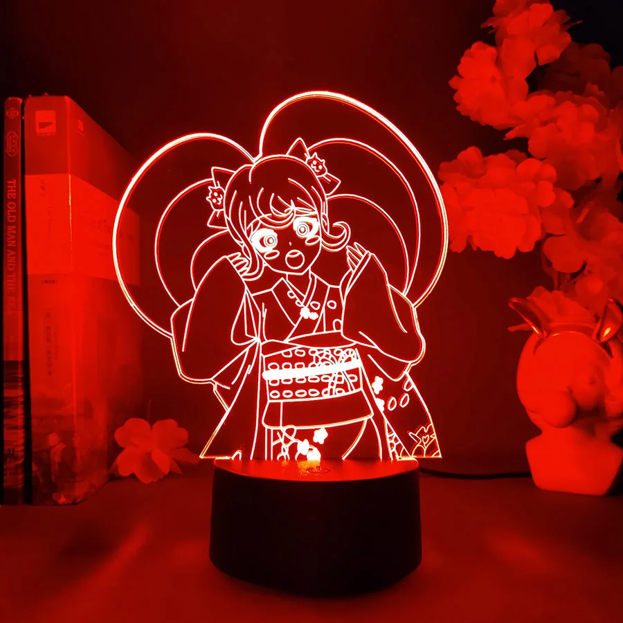 Светодиодная лампа Kawaii Hiyoko Saionji для детской спальни, Декор, ночник, подарок на день рождения, милый стол для комнаты, аниме, 3d RGB светильник Danganronpa
Светодиодная лампа Kawaii Hiyoko Saionji для детской спальни, Декор, ночник, подарок на день рождения, милый стол для комнаты, аниме, 3d RGB светильник Danganronpa