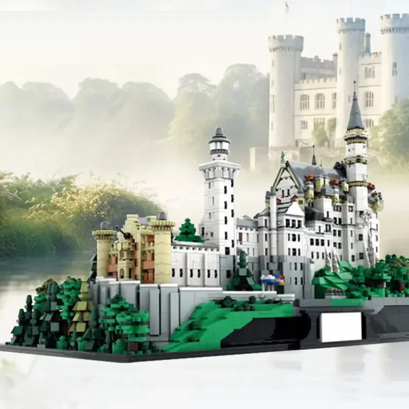 6786PCS Swan Lake Buildings Sets, City Medieval Castle Architecture Modular Buildings Blocks Model Kit, Gift for Adults Kids 6786PCS Swan Lake Buildings Sets, City Medieval Castle Architecture Modular Buildings Blocks Model Kit, Gift for Adults Kids