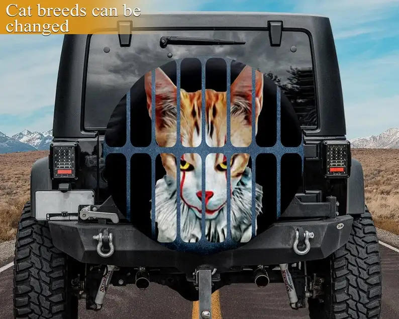 Personalized Your Cat- Halloween Spare Tire Cover, Funny Spare Tire Cover, Pet Car Accessories, Backup
Personalized Your Cat- Halloween Spare Tire Cover, Funny Spare Tire Cover, Pet Car Accessories, Backup