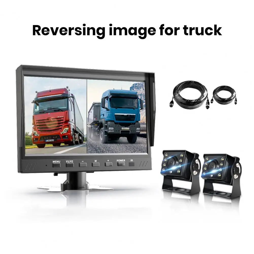 7 Inch Car Monitor LCD Display Rearview Waterproof IR Night Rear View Camera for Bus Truck RV Caravan Trailers
7 Inch Car Monitor LCD Display Rearview Waterproof IR Night Rear View Camera for Bus Truck RV Caravan Trailers