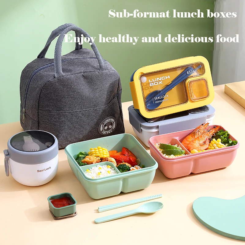 Microwave oven Lunch Box Portable Separate type Food Container Healthy Lunch Bento Boxes Lunchbox With Cutlery lunch box for kid
Microwave oven Lunch Box Portable Separate type Food Container Healthy Lunch Bento Boxes Lunchbox With Cutlery lunch box for kid