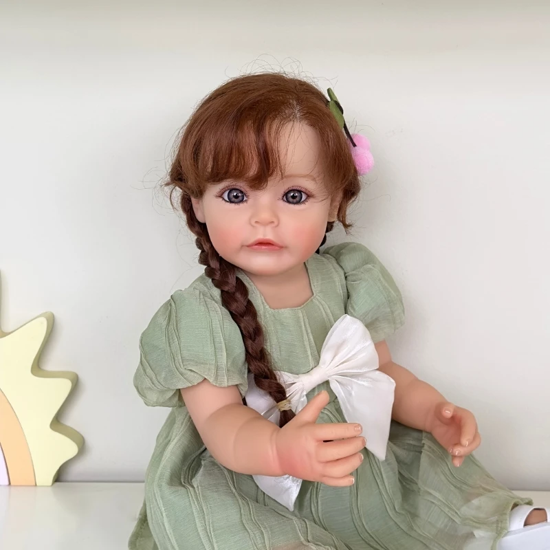 Life-like Reborns Baby 22 Inch Real Life Toddler Girl Look Real Silicone Full Body with Accessories Birthday Gift
Life-like Reborns Baby 22 Inch Real Life Toddler Girl Look Real Silicone Full Body with Accessories Birthday Gift