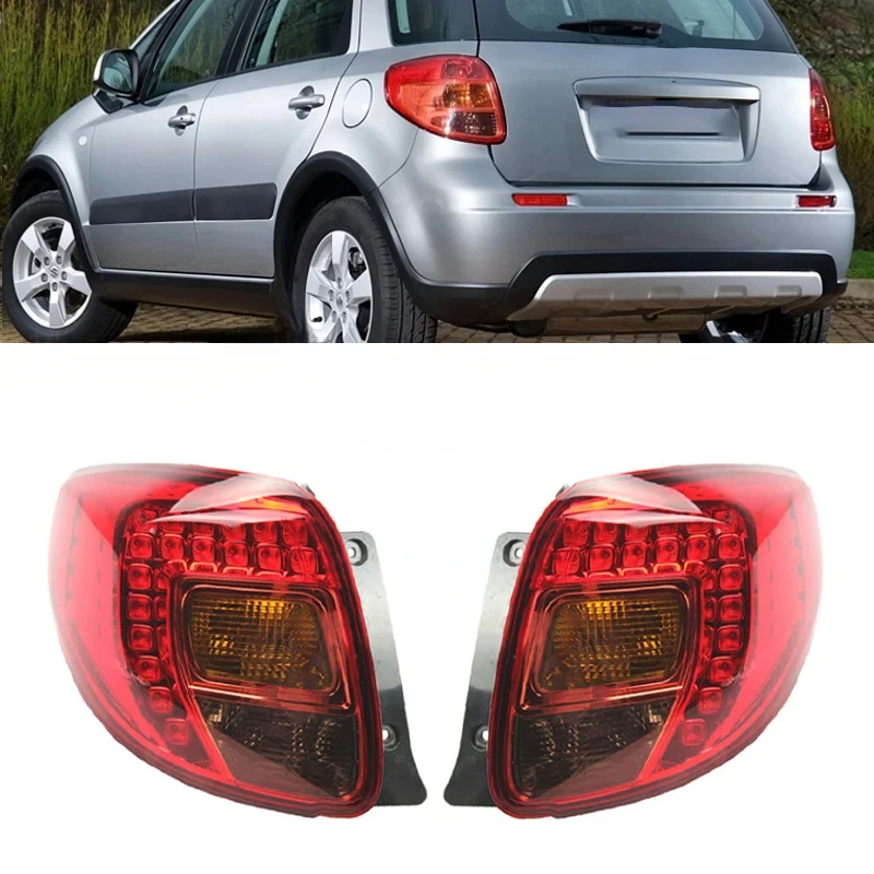 Car Rear LED Tail Lamp Tail Light Assembly Stop Brake Light Turning Signal Lamp Parking Lamp For Suzuki Tenyu SX4 Hatchback 2013
Car Rear LED Tail Lamp Tail Light Assembly Stop Brake Light Turning Signal Lamp Parking Lamp For Suzuki Tenyu SX4 Hatchback 2013