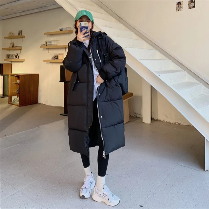 in 2021, the new in han edition thickening quilted long long sleeve hooded cotton-padded jacket cotton dress coat
in 2021, the new in han edition thickening quilted long long sleeve hooded cotton-padded jacket cotton dress coat