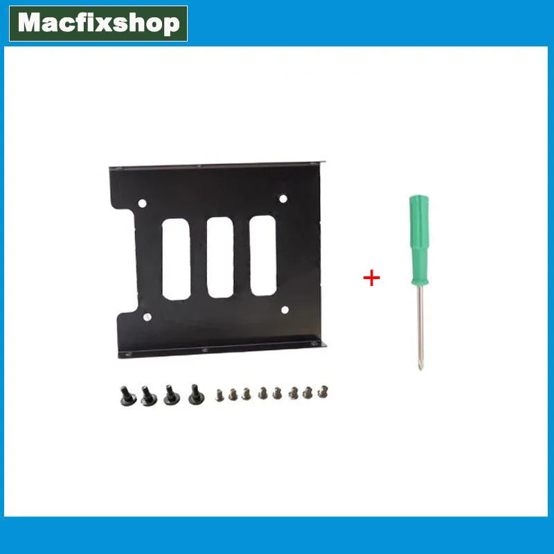 2.5 Inch to 3.5 Inch SSD HDD Holder Metal Mounting Adapter Bracket For imac PC Computer Enclosure Dock Hard Disk Drive Screws
2.5 Inch to 3.5 Inch SSD HDD Holder Metal Mounting Adapter Bracket For imac PC Computer Enclosure Dock Hard Disk Drive Screws