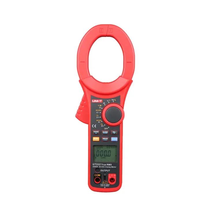 UNI-T UT222 2500A Clamp Meter AC / DC True RMS Inrush Current Low-pass Filtered Data Storage
UNI-T UT222 2500A Clamp Meter AC / DC True RMS Inrush Current Low-pass Filtered Data Storage