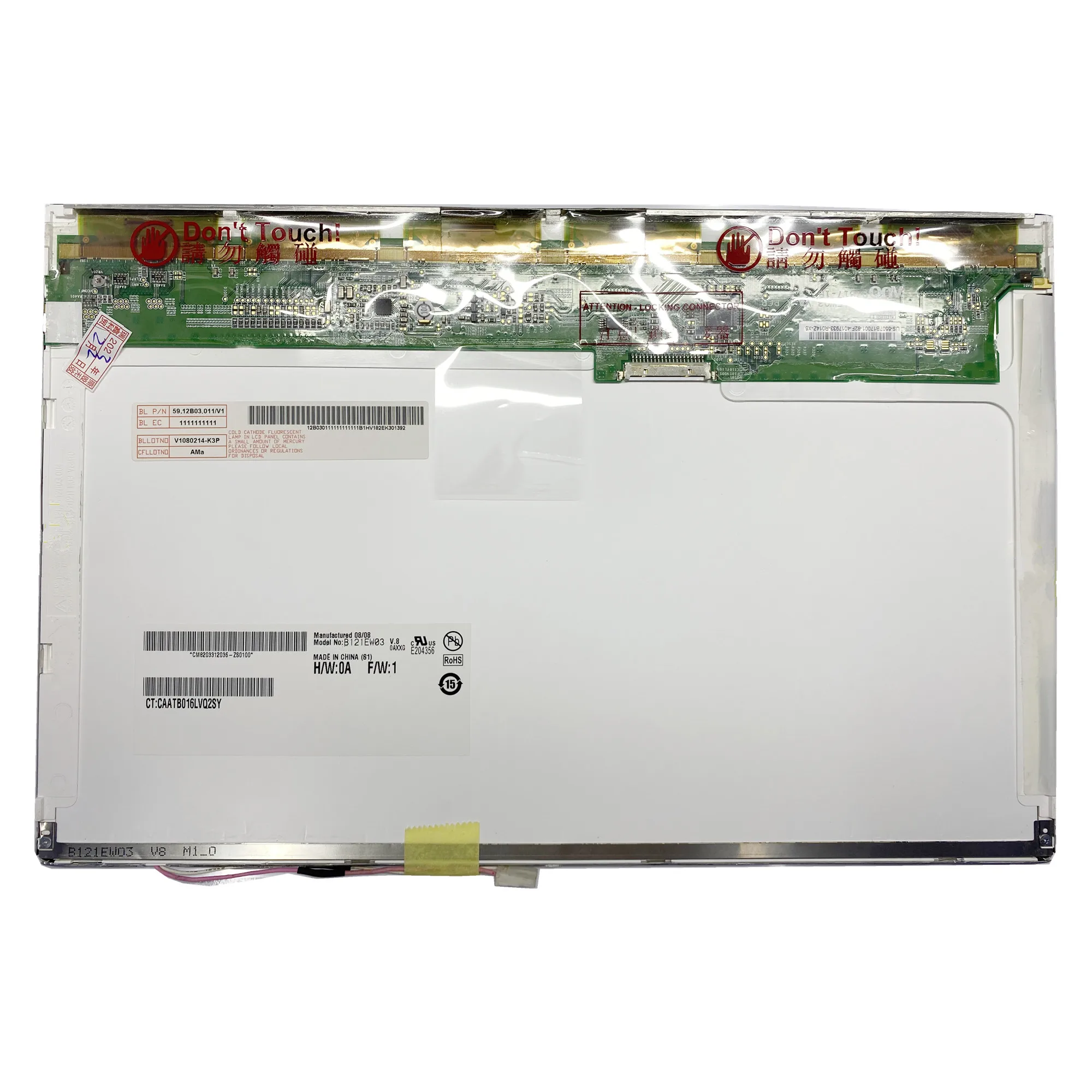B121EW03 V.8 B121EW03 V.6 LTN121AT02 N121IA-L021 20PIN XJ 12,1 ''ЖК-экран для ноутбука, панель дисплея 1280*800
B121EW03 V.8 B121EW03 V.6 LTN121AT02 N121IA-L021 20PIN XJ 12,1 ''ЖК-экран для ноутбука, панель дисплея 1280*800