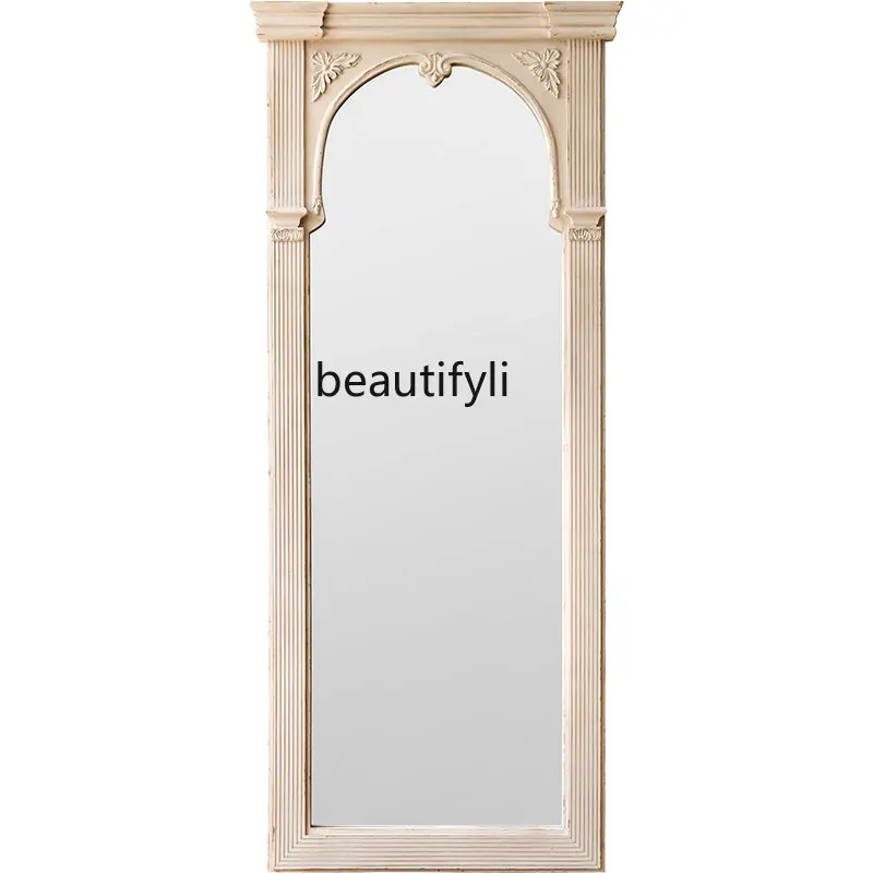 zq French Style Full-Length Mirror Retro Retro Nordic Wooden Full-Length Mirror American Floor Hallway Mirror
zq French Style Full-Length Mirror Retro Retro Nordic Wooden Full-Length Mirror American Floor Hallway Mirror