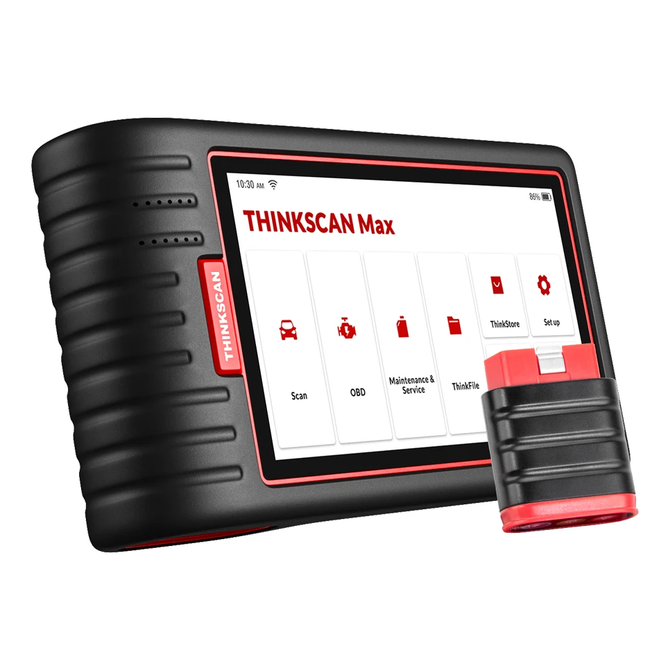 Thinkcar Thinkscan Max Автомобильные диагностические инструменты OBD2, полная система кодирования ЭБУ, двунаправленное управление, поддержка 28 функций сброса
Thinkcar Thinkscan Max Автомобильные диагностические инструменты OBD2, полная система кодирования ЭБУ, двунаправленное управление, поддержка 28 функций сброса