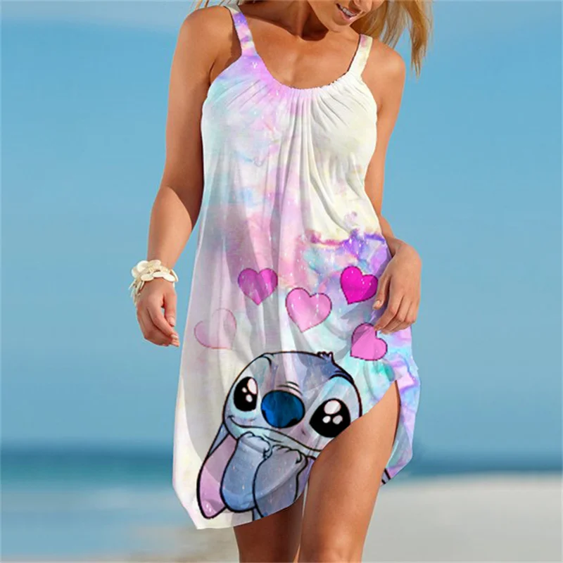 Summer Women Maxi Dresses Stitch Casual Sleeveless Floral Printed O-neck Woman Bohe Beach Party Midi Dress Mujer Vestidos Drops
Summer Women Maxi Dresses Stitch Casual Sleeveless Floral Printed O-neck Woman Bohe Beach Party Midi Dress Mujer Vestidos Drops