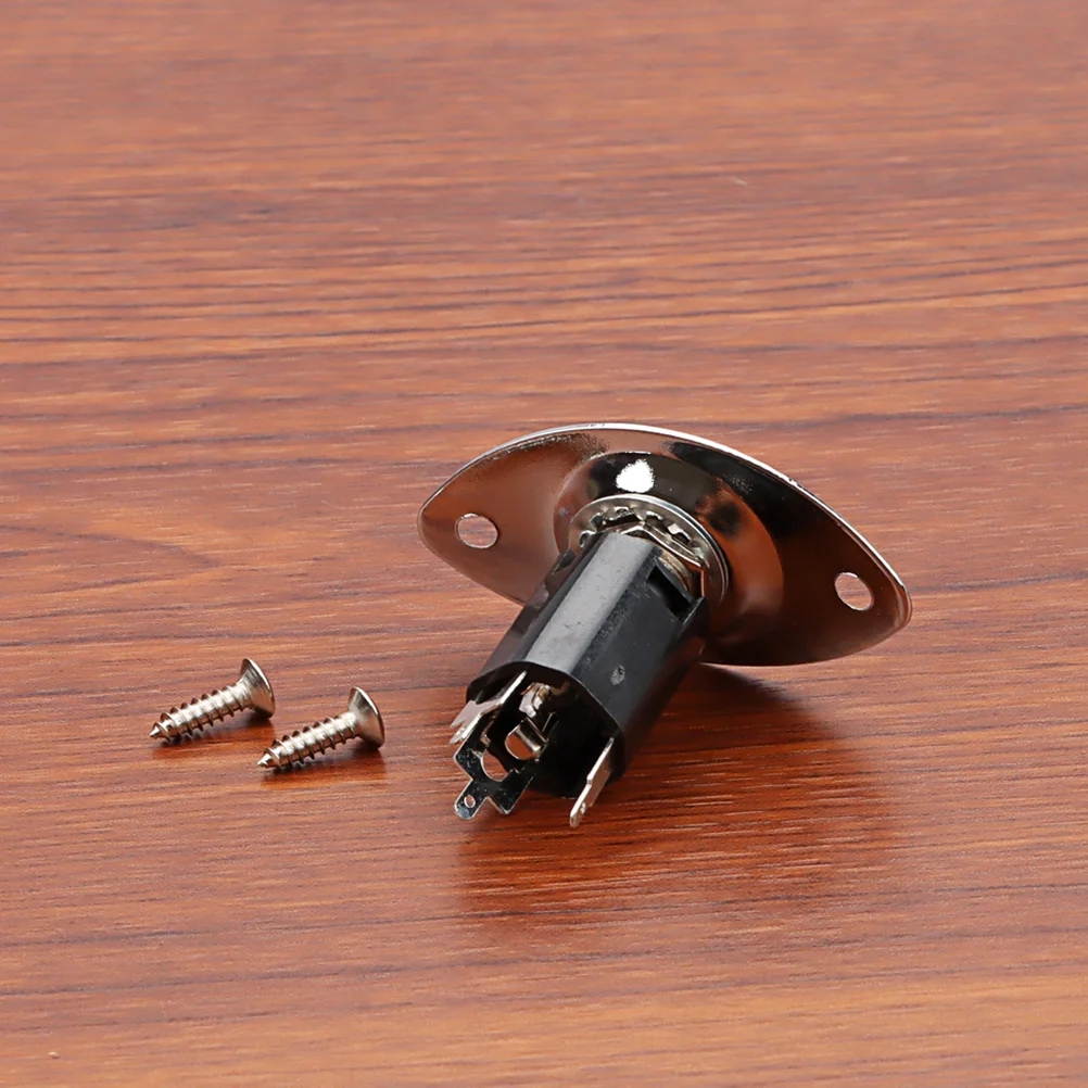 1 Set of Guitar Endpin Jack Plug Sockets Small Cycinder Guitarra Pickup Endpin Output Jack
1 Set of Guitar Endpin Jack Plug Sockets Small Cycinder Guitarra Pickup Endpin Output Jack