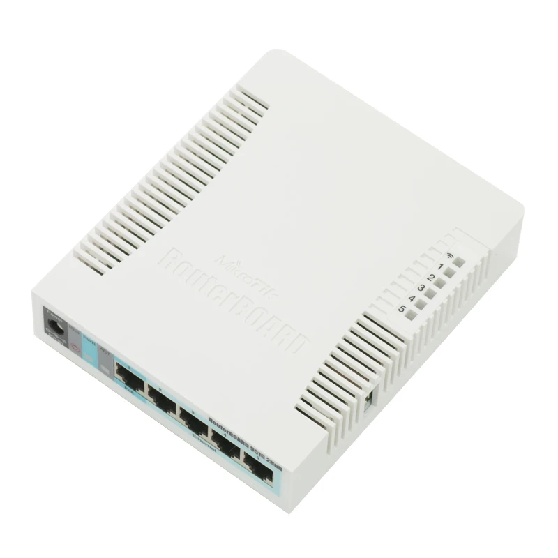 Mikrotik RB951G-2HND 5-Port Gigabit Wireless AP 1000mW 2.4G WI-FI Router 2.5dBi
Mikrotik RB951G-2HND 5-Port Gigabit Wireless AP 1000mW 2.4G WI-FI Router 2.5dBi