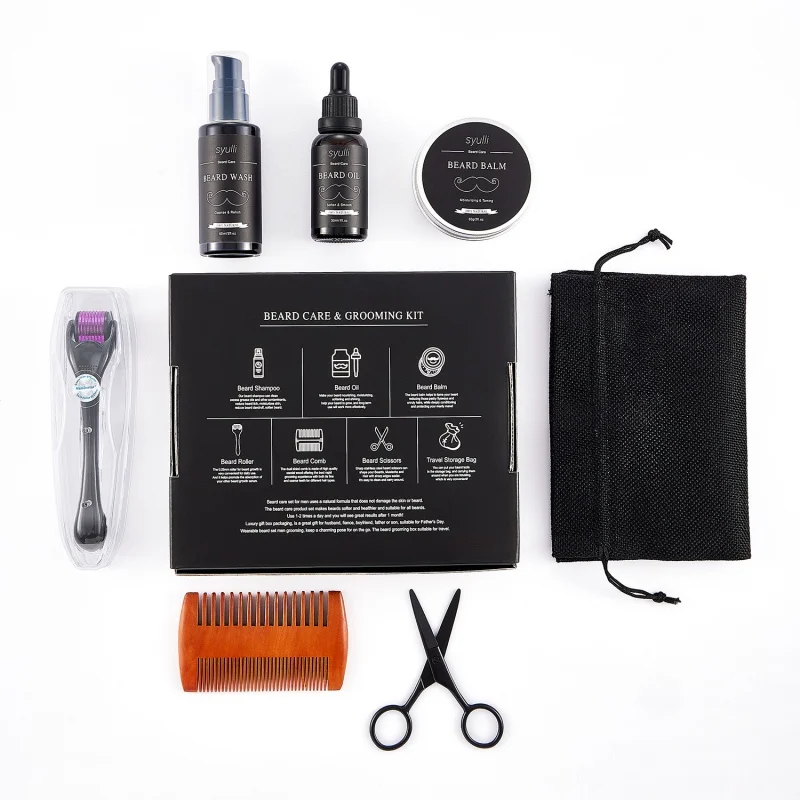 E-Commerce Men's Beard Suit Beard Oil High Shampoo Moisturizing Growth Gift Box for
E-Commerce Men's Beard Suit Beard Oil High Shampoo Moisturizing Growth Gift Box for