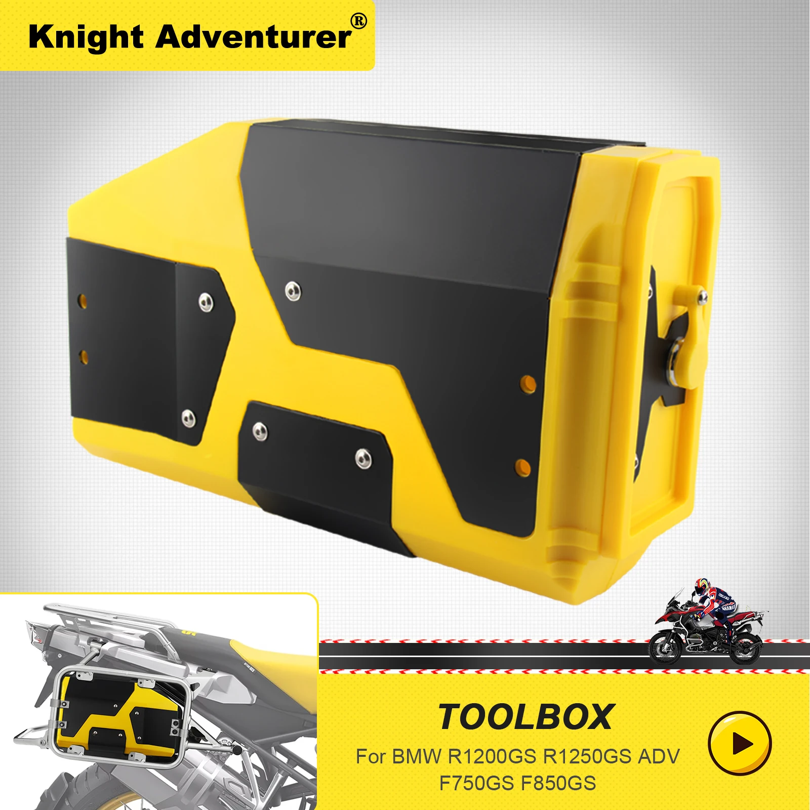 40 YEARS Tool Box For BMW R1250GS Adventure LC R1200GS R 1250 F850 GS F850GS F750GS 2018-2021 Left Side Bracket Aluminum box
40 YEARS Tool Box For BMW R1250GS Adventure LC R1200GS R 1250 F850 GS F850GS F750GS 2018-2021 Left Side Bracket Aluminum box