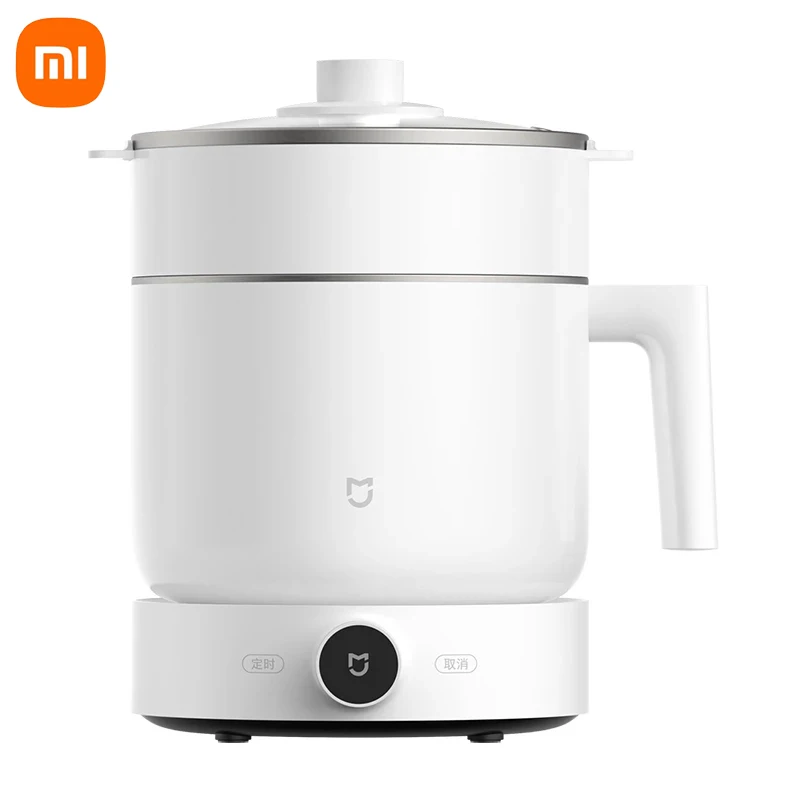 Xiaomi Mijia Electric Multi Cooker 1.5L 1000W Smart APP Control with Steamer Cooking Noodle Pot Mini Hot Pot For Dormitory Home
Xiaomi Mijia Electric Multi Cooker 1.5L 1000W Smart APP Control with Steamer Cooking Noodle Pot Mini Hot Pot For Dormitory Home