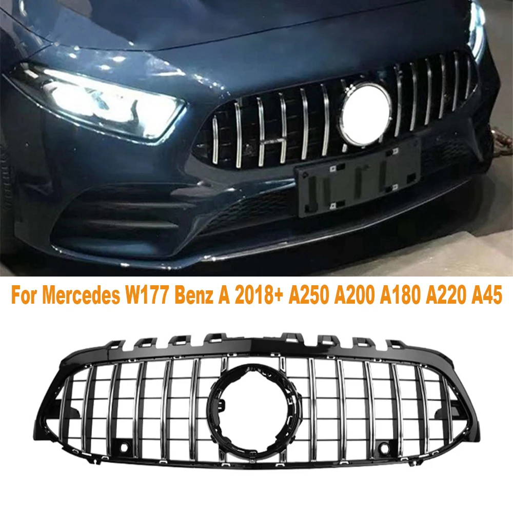 For Mercedes W177 Benz A 2019-2022 A250 A200 A180 A220 A45 Front Grille Racing Bumper Grille Diamond Styling Replace Accessories 
For Mercedes W177 Benz A 2019-2022 A250 A200 A180 A220 A45 Front Grille Racing Bumper Grille Diamond Styling Replace Accessories